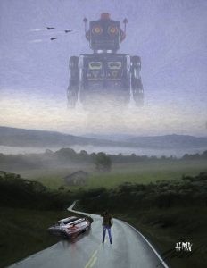 Giant Robot Attacks